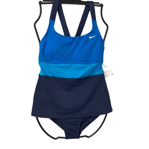 Nike Other - NIKE $94 TWO PIECES SWIM SUIT TANKINI &‎ BIKIN BOTTOM SM NWT